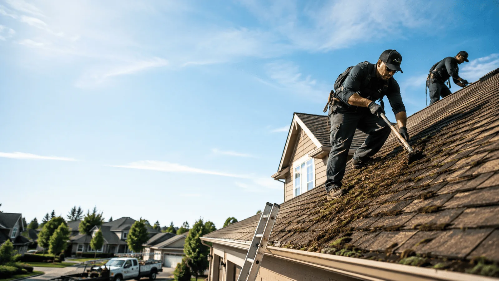Roof Moss Removal in Worton, MD near me